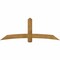 Ekena Millwork Bellingham Rough Sawn Timber Gable Bracket, Western Red Cedar, 84"W x 31"H x 6"D x 6"F, 9/12 Pitch GBW084X31X0606BEL00RWR - alternate 1